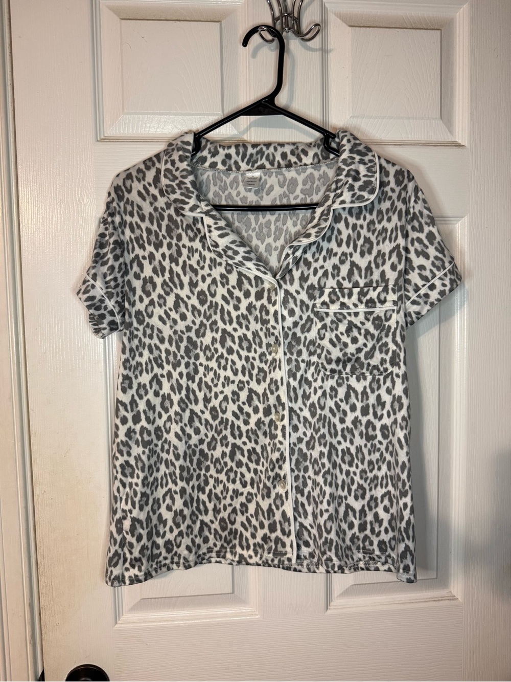 BUNDLE Leopard Print Pajama Top & Bottoms